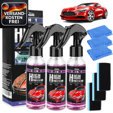 Auto Politur 3in1 Spray Kratzer Entferner Nano Keramikversiegelung 300ml Schutz