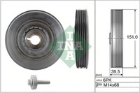 Schaeffler INA Riemenscheibensatz Kurbelwelle 544 0090 20 FüR Lada Renault Citan