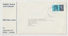 25/1/1966 UK GB FDC - Robert Burns - CIBA (A.R.L.) - Cambridge FDI Postmark #2
