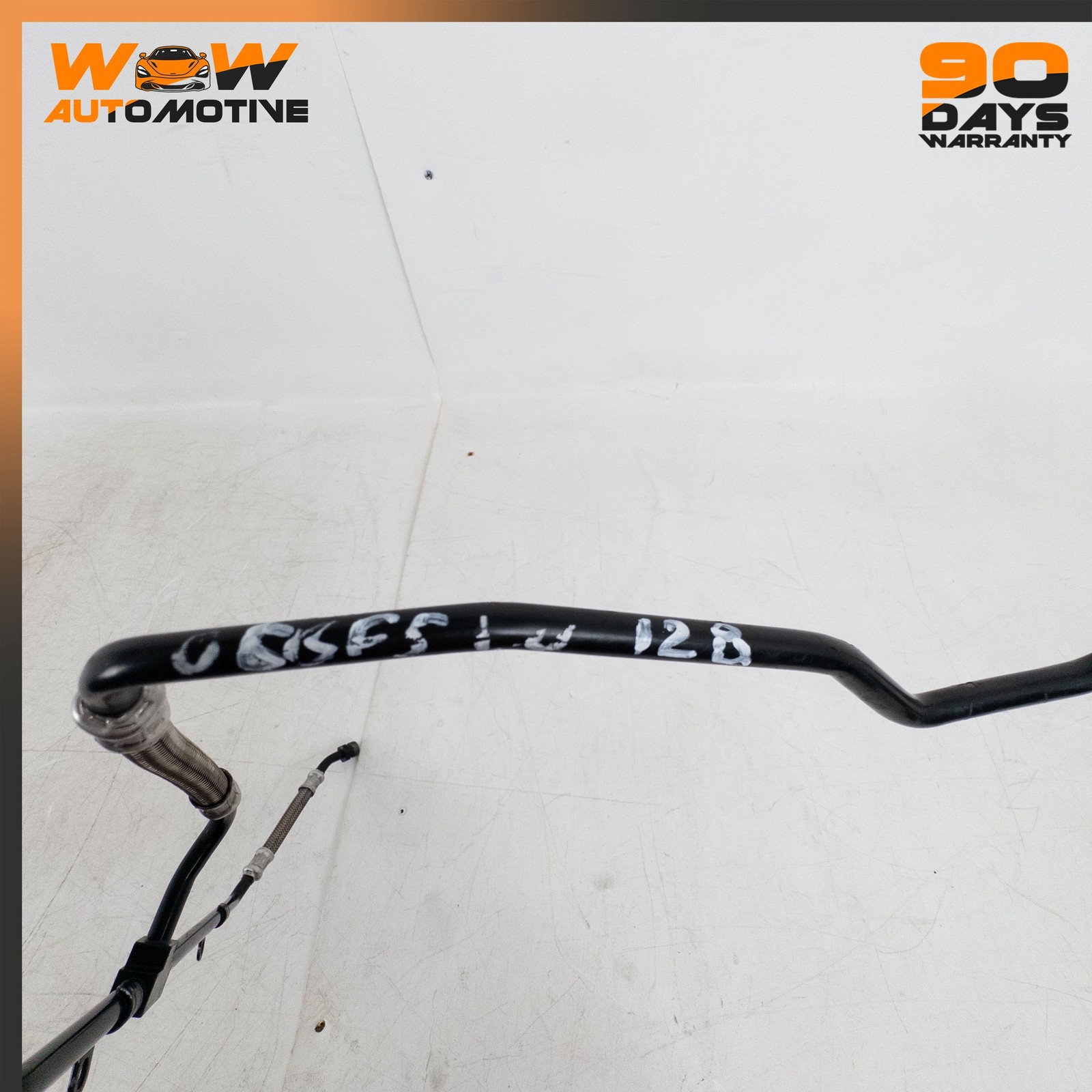 04-17 BENTLEY CONTINENTAL FLYING SPUR EXHAUST GAS TURBOCHARGER OIL PIPE OEM