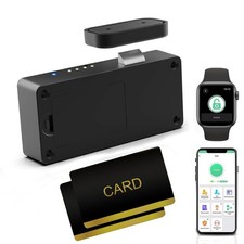 eLinkSmart Drawer Lock Hidden Bluetooth App Cabinet Lock, No Drill RFID NFC K...