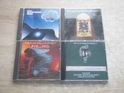 The Alan Parsons Project 4 CD Musik Sammlung Pyramid + Turn Of A Friendly Card +