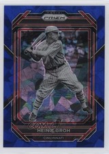 2023 Panini Prizm Blue Ice Prizm Heinie Groh #232 1eu9