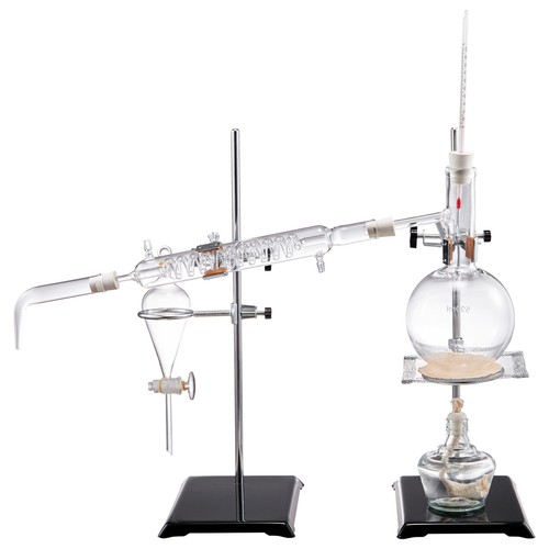 Uimoso Essential Oil Distillation Kit 500ml Distillation Apparatus 28 ...