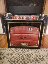 Jerome Bettis Autographed Three Rivers Stadium Seat Signed TSE Steelers Case