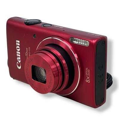 Canon IXUS 140/PowerShot ELPH 130 IS 16.0MP Red Digital Camera 8x Optical Zoom