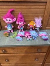DreamWorks Trolls Hug Time Poppy 14 Doll - Works Great Bracelet 7 Bonus Doll