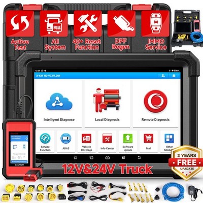 LAUNCH X431 SmartLink HD HD3 Heavy Duty Truck OBD2 Car Diagnostic Scan Tool DPF