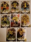 Lot 8 Cartes Borussia Dortmund Topps Chrome 2023-24 Foot Haaland Adeyemi