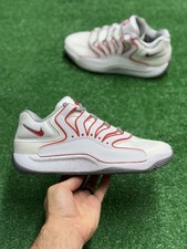 Nike KD 18 White University Red Mens Basketball HV1992-100 NEW Sz 8 / WMNS 9.5