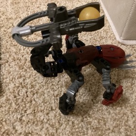Lego Bionicle Matoran Of Mahri Nui Set 8931 Thulox 100% Complete + Instructions