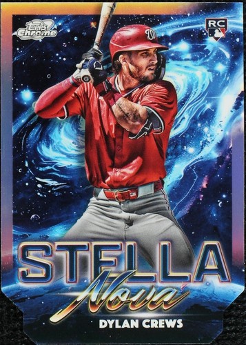 2025 Topps Chrome Cosmic Dylan Crews Sun Planetary Rookie #PPS-8 