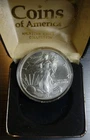 2000 Unc American Silver Eagle 1 Troy Oz .999 Fine Silver