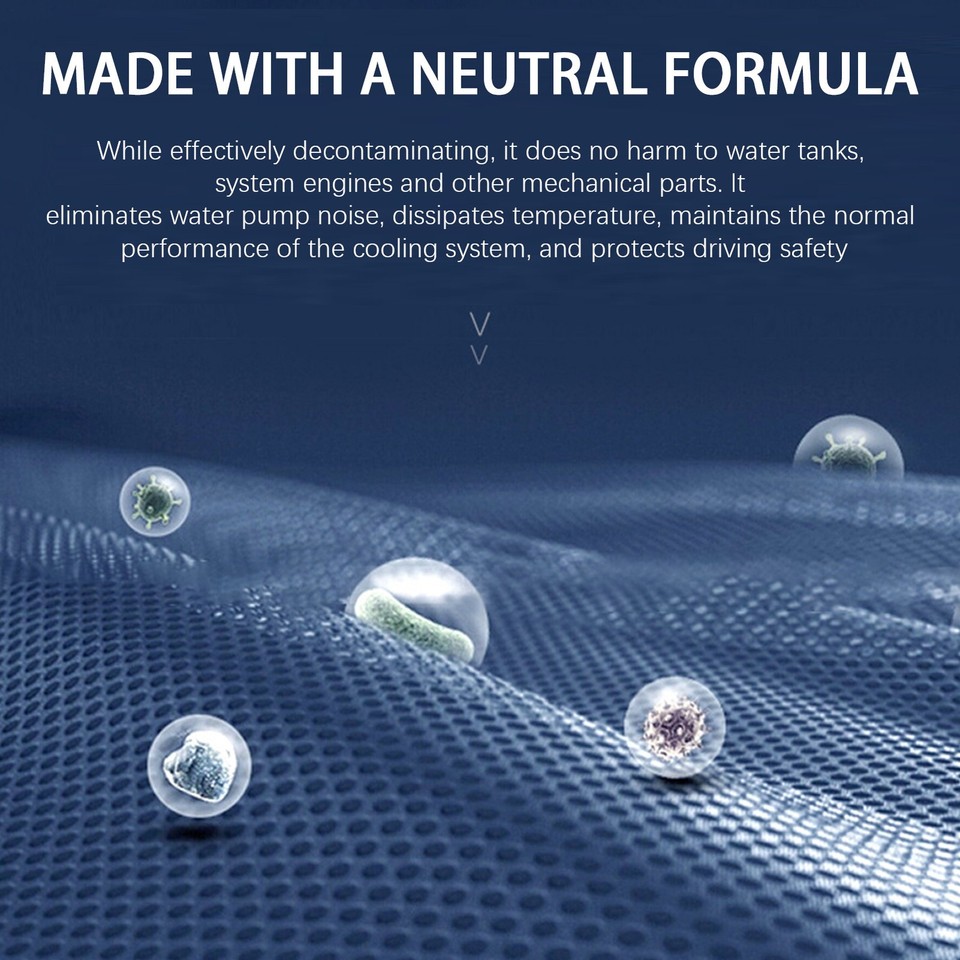 Cooling System Cleaner 350ml Car Radiator Cleaner Effective Radiator ...