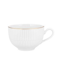 Seltmann Weiden Amina Weiß Goldrand Milchkaffeeobertasse 0,35 L