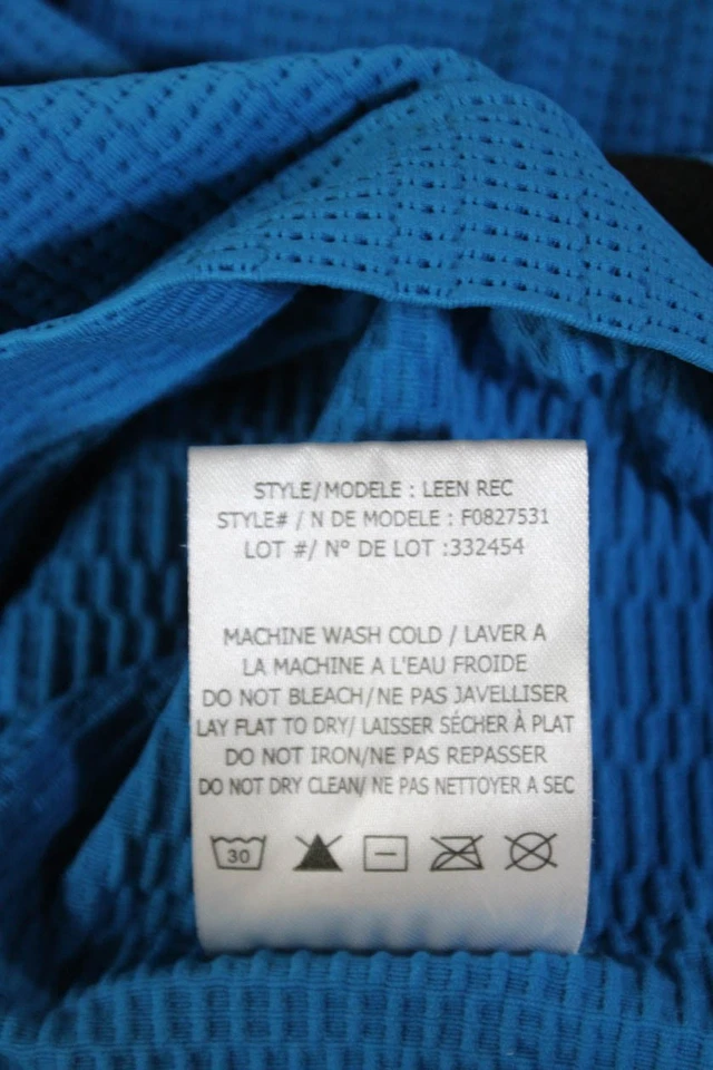 Theory Womens Sleeveless Striped Graphic Athletic Tank Top Blue Size S - Image 4 of 4