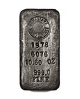 Vintage 1978 Homestake Mining Company 10.60 oz .999 Fine Silver Odd Weight Bar