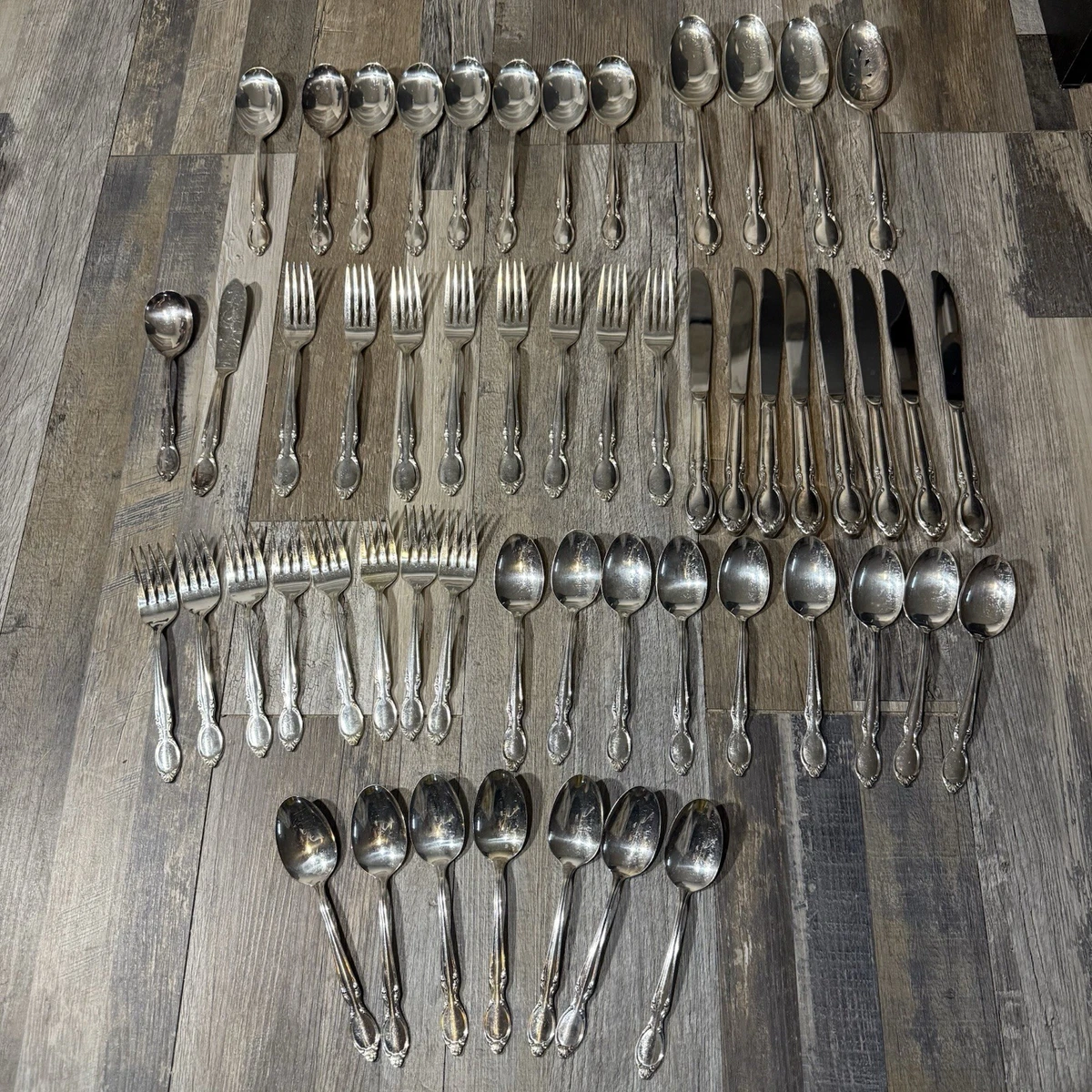 Wm. Rogers & Son Antique US Silver-Plated Flatware Sets for sale