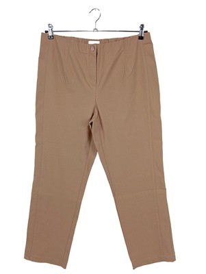HELENA VERA High-Waist Hose Damen Hose Gr. DE 48 nude Casual-Look