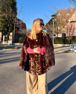 Vintage Mink Fur Cape