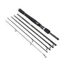  Canne Peche Truite À Lancer D'appâts Pour Pêche Au Bar Portative