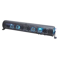 Bazooka BPB36-G3 36" 10-Speaker Amplified Bluetooth Sound Bar with LED Lighting