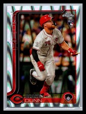 Blake Dunn Rookie Cincinnati Reds #161 Topps 2025 Topps Chrome Raywave