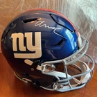 Abdul Carter Signed Autographed Speed Flex Helmet Beckett COA Giants