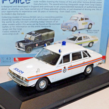 VANGUARDS TRIUMPH 2.5 PI CLEVELAND CONSTABULARY POLICE CAR 1/43 VA08211