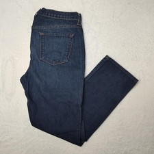 J Brand Aidan Jeans Womens 30 Blue Ringer Boyfriend Fit 100% Cotton Made in USA