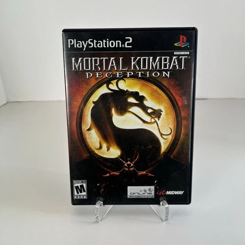 Mortal Kombat: Deception (Sony PlayStation 2, 2004) PS2 Complete CIB W/ Reg Card
