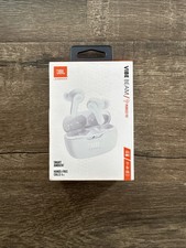 JBL Vibe Beam True Wireless Earbuds, Bluetooth 5.2, Water/Dust Resistant, White