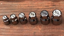 Craftsman Usa Low Profile Wrench Sockets. Sae 6 Pc Set. 42062 716 - 42067 34 Craftsman Usa Low Profile Wrench Sockets. Sae 6 Pc Set. 42062 716 - 42067 34