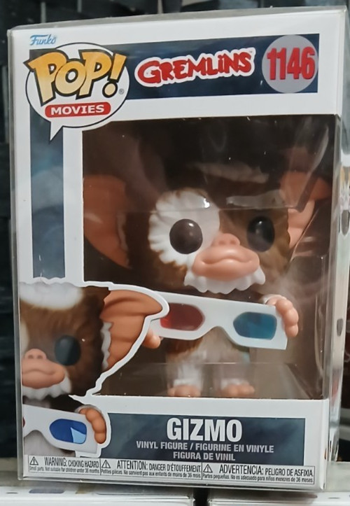 Set of 3 Funko Pop! Movies Gremlins Gizmo #1146 & 2 #1147 Gremlin Vinyl Figures