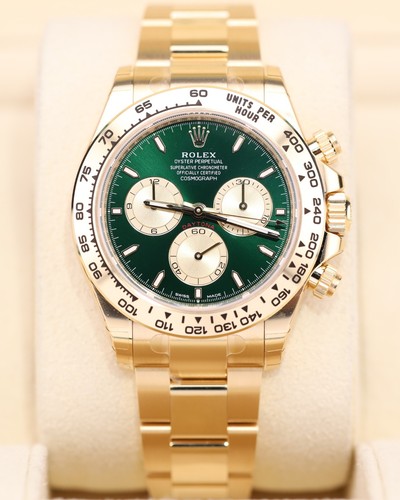 2026 Rolex Daytona John Mayer Green Dial 126508 Factory Stickers