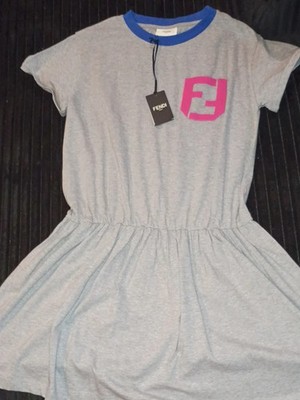 Fendi girls sz 8 dress NWT