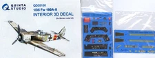 Quinta Studios 1/35 FW 190-A8 3D-PRINTED & COLORED INTERIOR Border Model