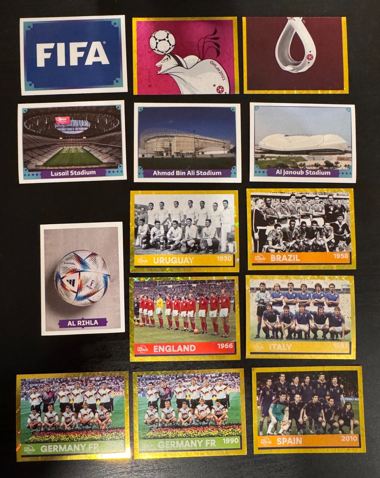 2022 Panini FIFA World Cup stickers - US Version WHITE - YOU PICK - QAT to BEL