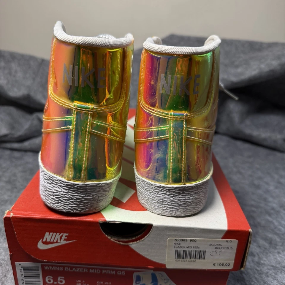 Blazer para mujer Nike Mid Prm Qs IRIDISCENTE talla 6,5 RARO Foto 3 de 4