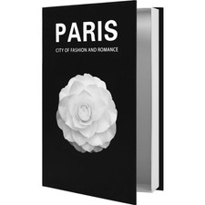 Deko Buch Box Aufbewahrung Fake Bücher Buchattrappe Schwarz Magnetverschluss