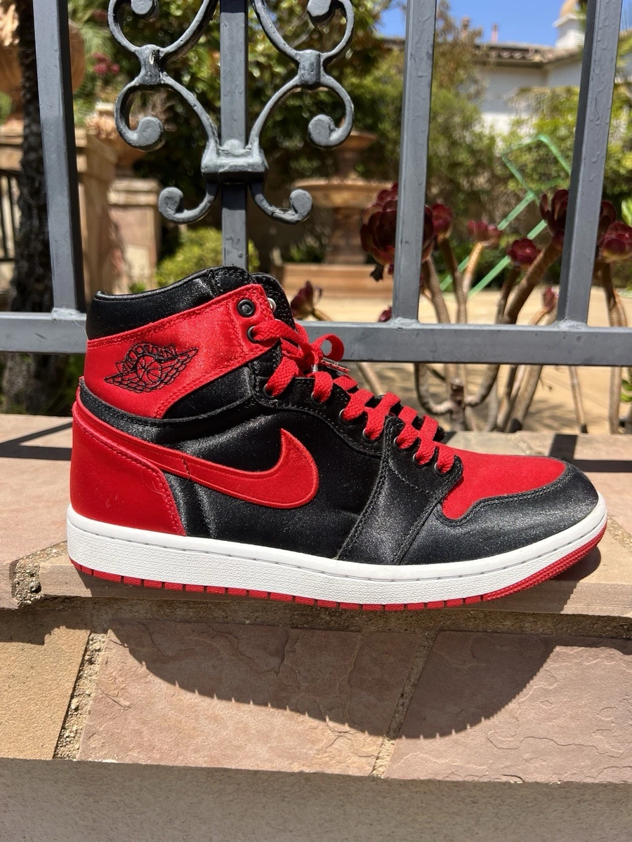 Preços baixos em Jordan 1 Retro OG High Satin Red W | eBay