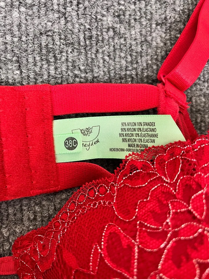 SUJETADOR HONEYDEW 38 CRED JANE ENCAJE Y MALLA FIGURA COMPLETA CON AROS LIGERAMENTE ACOLCHADO... Foto 3 de 4