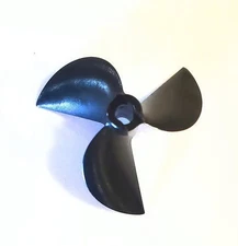 OXM-00130 CNC BOAT PROPELLER 50MM 1.6 PITCH 3 BLADED: BLACKJACK 42"