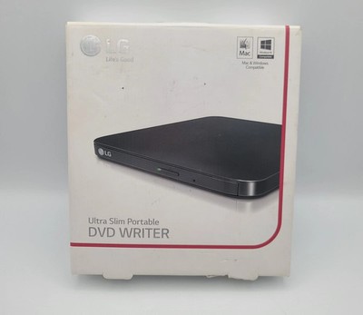LG Ultra Slim Portable DVD Writer SP80NB60 USB External CD DVD Drive Mac Windows