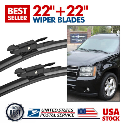 Wiper Front Rear Blades Set For SEAT Exeo ST Estate 2008-2013 Windshield 22 In 22 In 13 In From Tank Covers - Price 49.76