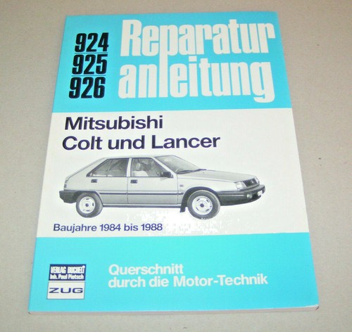 Reparaturanleitung Mitsubishi Colt und Lancer - Baujahre 1984 bis 1988 - Afbeelding 1 van 3