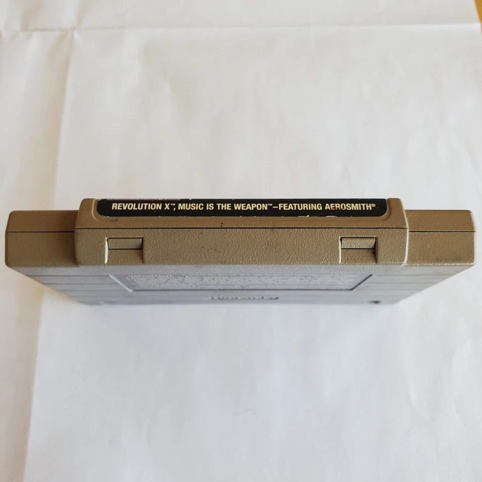 Revolution X (Super Nintendo Entertainment System, 1995) Tested & Working, READ - Image 2 of 3