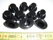 Mini-Mini-Zylinder schwarz 2x2,5x1,5cm 10 St�...