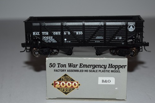 Tolva doble bahía escala HO Proto 2000 Baltimore y Ohio 30222 C40999 | Zustand: Used