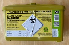 Daniels E3 Medical Sharps Bin--Portable Size
